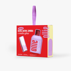 Blush, batom e sombra e muito glow