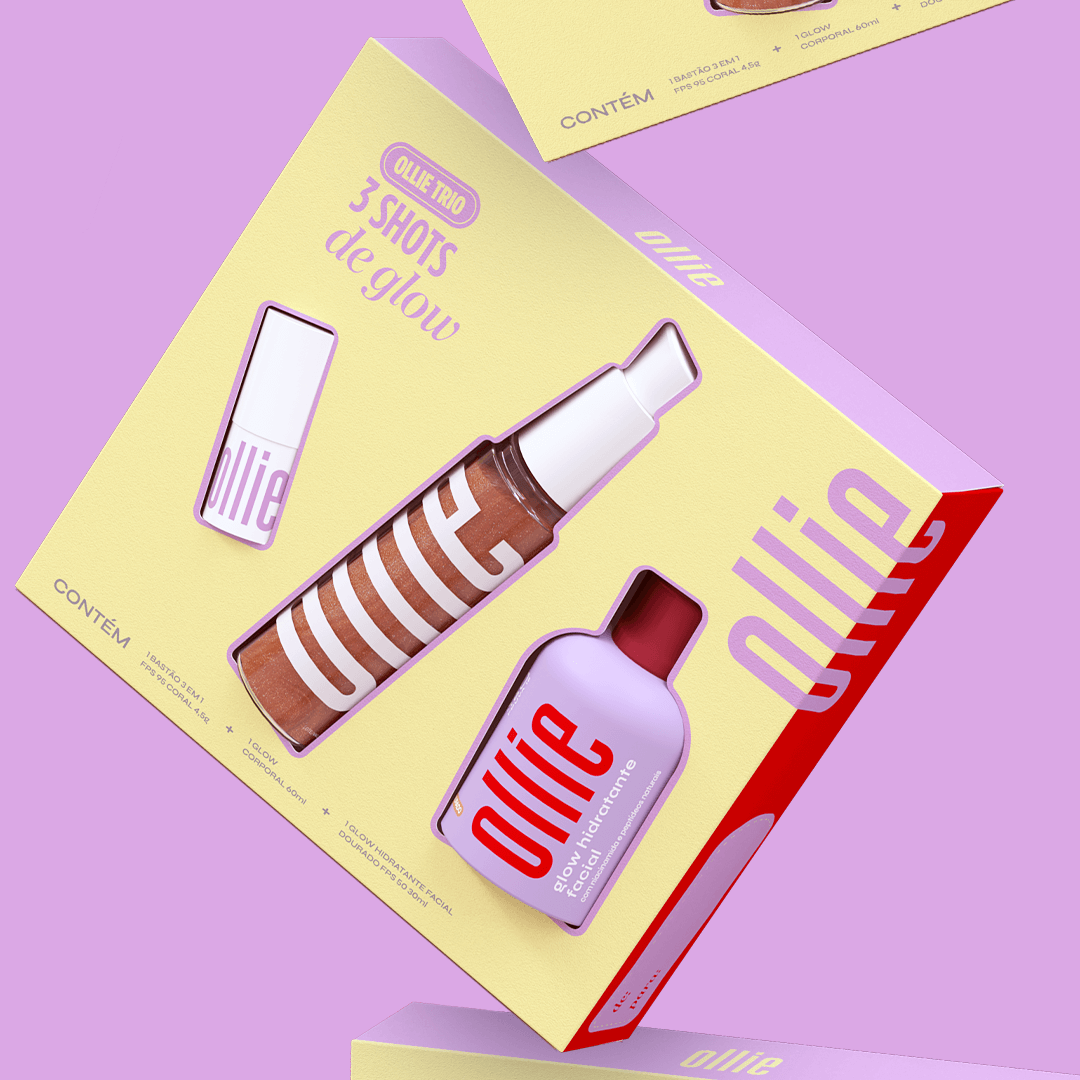3 shots de glow