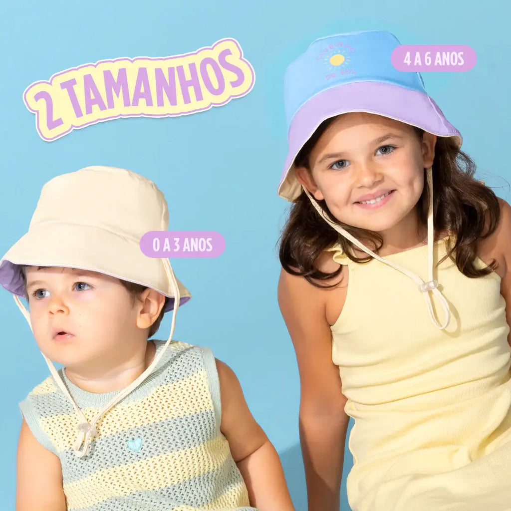 Chapéu Bucket Infantil FPU50+