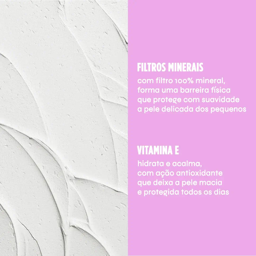 Protetor Solar Infantil em Bastão Mineral FPS 80 FPUVA 30