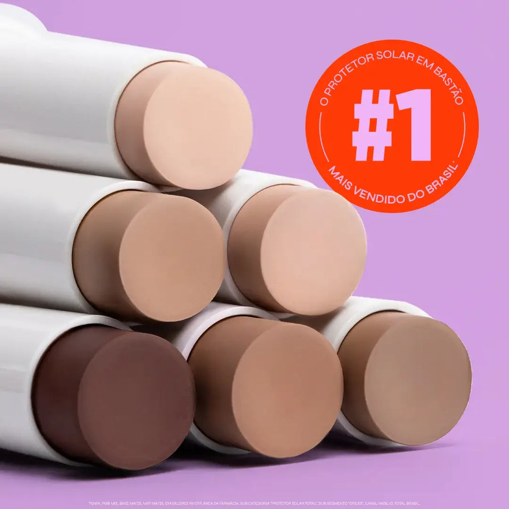 Protetor Solar em Bastão Com Cor FPS 95