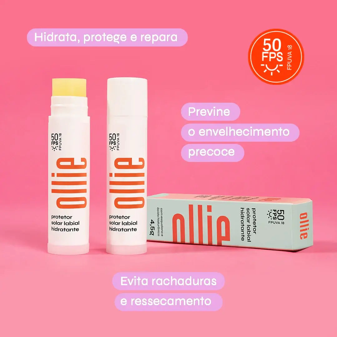 Protetor Solar Hidratante Labial FPS 50