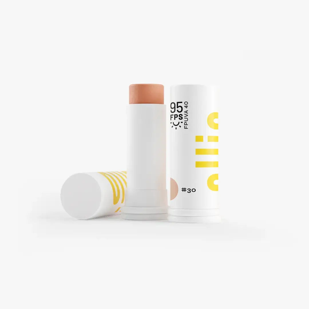 Protetor Solar em Bastão Com Cor FPS 95