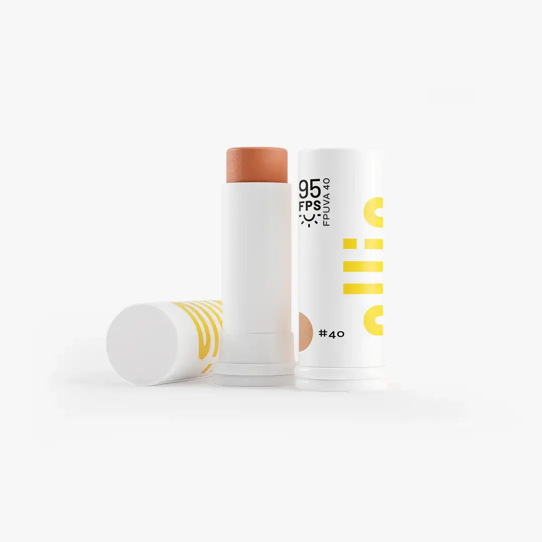 Protetor Solar em Bastão Com Cor FPS 95